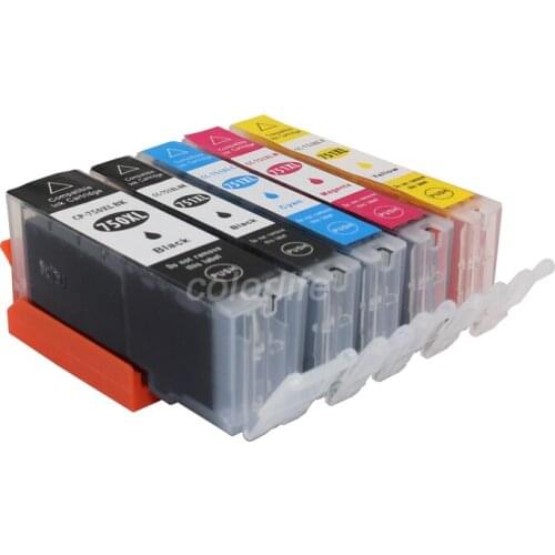 XIMO 5 Pack of PGI-750 CLI-751 compatible ink cartridge, on promotion