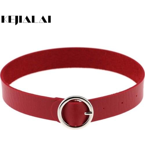 Fashion Harajuku Punk Gothic Soft Sister Cortical Round Necklace Neck Clavicle Collar Neck Strap Bracelet As Gift Women KJL073
