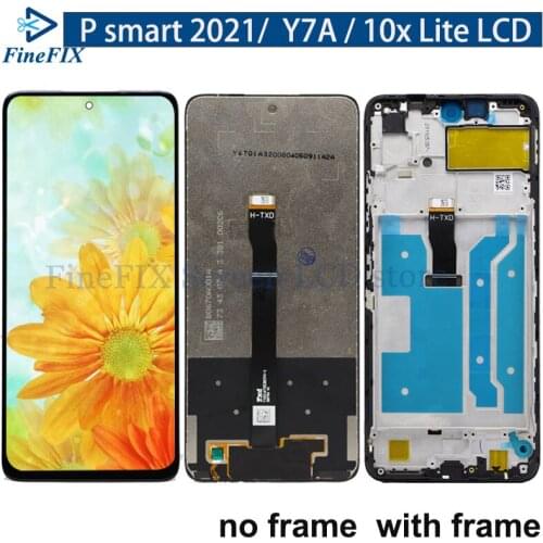 6.67"LCD Display For Huawei P Smart 2021 LCD Display Y7A Display LCD Screen Touch Digitizer Assembly for Honor 10x Lite LCD