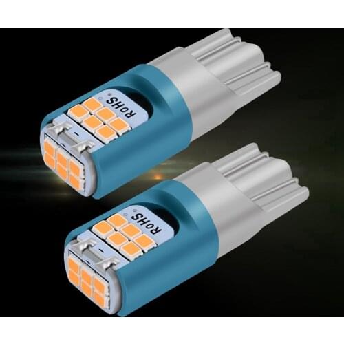 2Pcs New T10 W5W WY5W High Quality Super Bright LED Car Clearance Light Auto Wedge Turn Side Bulb Interior Reading Dome Lamp 12V