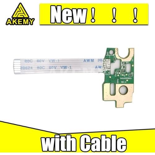 Akemy For HP pavilion 15-N 14-N 15-F High Performance Power Button Board with Cable DA0U83PB6E0 732076-001 732076-001 776780-001