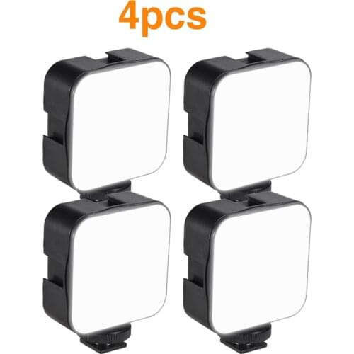 Andoer 5W 6500K Dimmable Mini LED Video Light Photography Fill-in Lamp Cold Shoe Mount Adapter for Canon Nikon Sony DSLR Camera