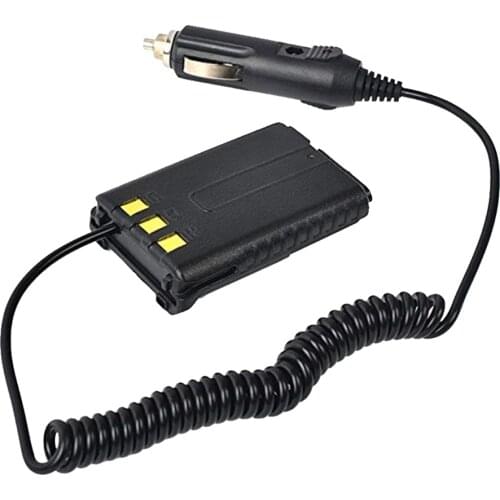 Car Charger Battery Eliminator Adapter 12V For Baofeng UV-5R UV-5R UV-5R Plus UV-5RE PLUS 2 Way Radio