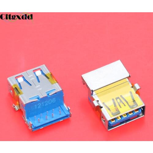Cltgxdd 1pcs 3.0 USB female Jack Connector for Asus G55VW G75VW G75VX K55DE K55VD K55VM X55C X55V etc USB 3.0 interface