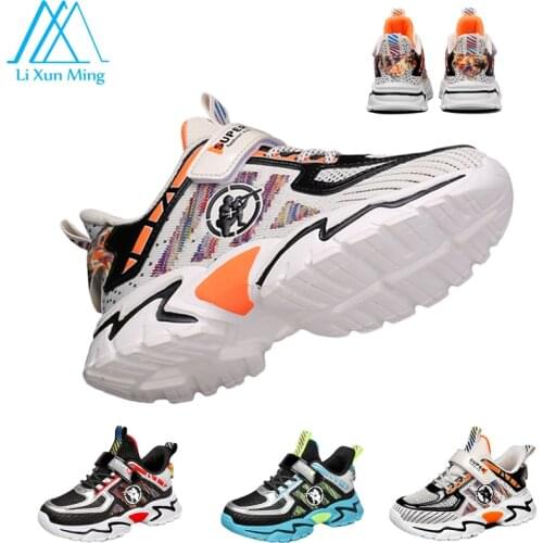 New Children Mesh Breathable Comfortable Casual Sports Shoes Unisex Lightweight Non-slip Running Tennis Soft-soled Sports Shoes