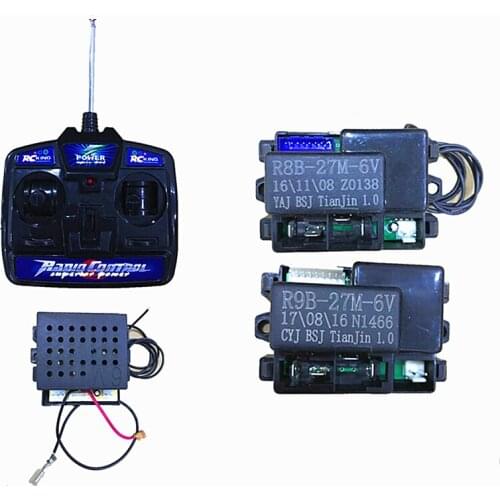 R8B-27M-6V childrens electric car universal remote control receiver stroller 27MHZ receiver motherboard accessories