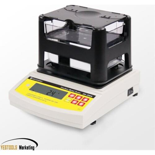 Precious Metal Density Meter Digital Density Tester Electric Accurate Measurement for Gold K And Silver Platinum 0.001g DH-300K