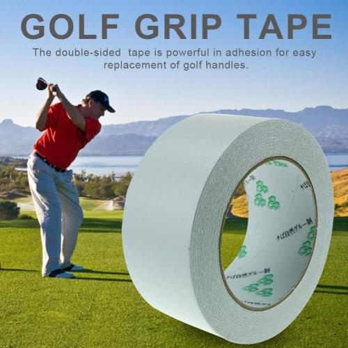 50m Golf Grip Tape Double-sided Adhesive Golf Grip Tape for Regripping Golf Clubs Caring Maintain Golf Accessories