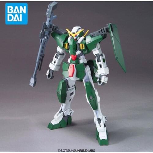Bandai Model HG Gundam 00 TV 02 1/100 Dynames GN-002 Power Angel Action Figure Educational Toys Decoration Model Childrens Gifts