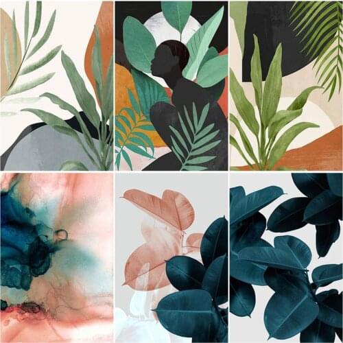 CHENISTORY 60x75cm Frame Painting By Number For Adults Nordic Home Decors Acrylic Drawing Coloring By Numbers Modern Wall Art