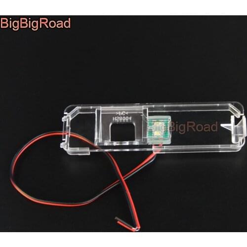 BigBigRoad Vehicle Camera Bracket For Volkswagen Lavida 2008 2009 2010 2011 Rear View Camera