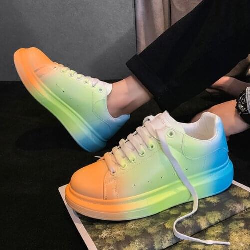 New Fashion Men Vulcanize Shoes Platform Sports Csusal Sneakers Woman Breathable Chunky Trainers Walking For Men Running Shoes