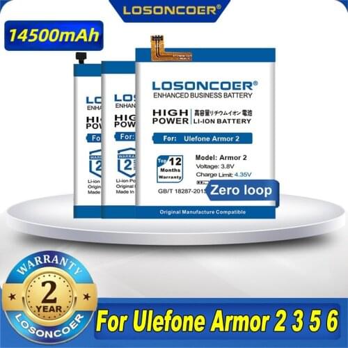 LOSONCOER Ulefone Armor 3 Phone Batteries