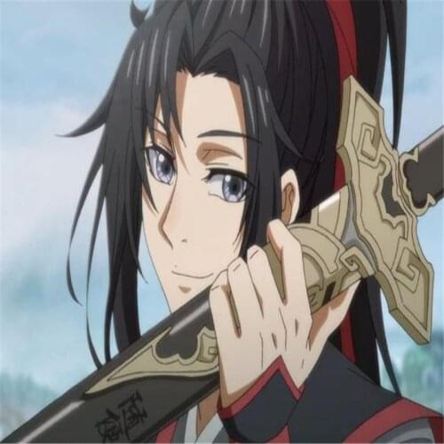 100CM Cosplay Chinese Anime Mo Dao Zu Shi Wei Wuxian Random Sword The Grandmaster of Demonic Cultivation WIFI Weapon PU Prop