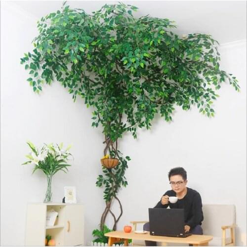 Artificial plant set Wedding decoration landscaping Dry vine Fake trees Green cane interior decoration green plant