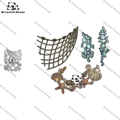 New Dies 2020 Seafloor accessories Metal Cutting Dies diy Dies photo album cutting dies Scrapbooking Stencil Card Making