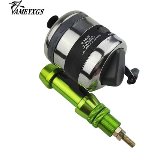 Archery Bowfishing Reel Seat Adaptor Stabilizer Bow Fishing Heavy Duty Aluminum Anchor Reel Seat Set Mounting Reel