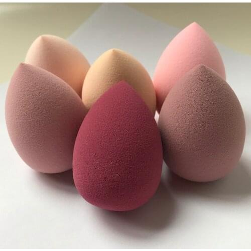 2021 Wholesale Latex Super Soft Pink Beauty Blending Blender Makeup Sponge 100 pieces/lot Free Shipping