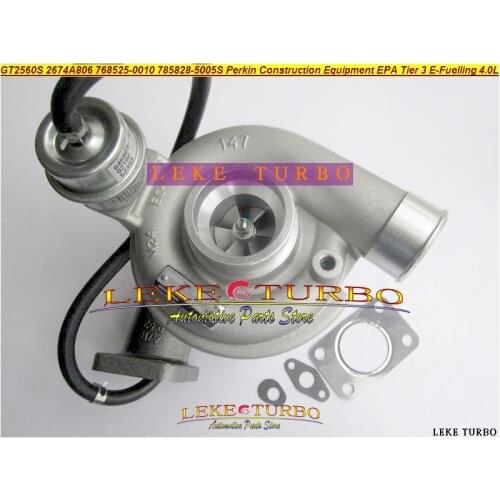 TURBO GT2560S 2674A806 2674A812 785828 768525-5010S 785828-5005S For Construction Equipment EPA Tier 3 Electronic Fuelling 4.0L
