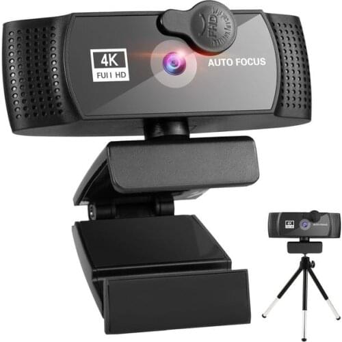 4K webcam 2K 1080P full HD webcam autofocus with microphone USB plug webcam suitable for PC computer laptop video mini camera