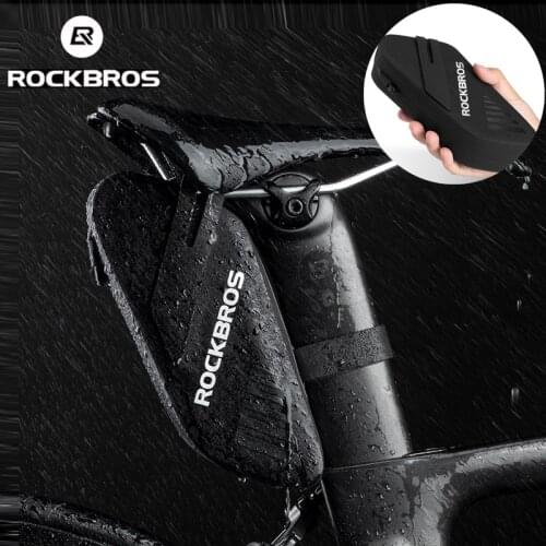 ROCKBROS Waterproof Bicycle Bag 0.6L Reflective Highlight Triangle Front Beam Bike Mobile Phone Bag MTB Riding Accessories