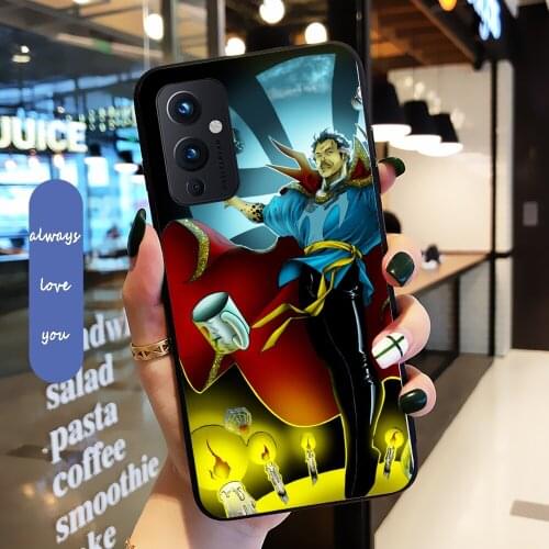 High Quality Phone Mobile Case for One Plus 9Pro 9R 7T PRO 5T 6 5 MARVEL Best Doctor strange Luxury Original