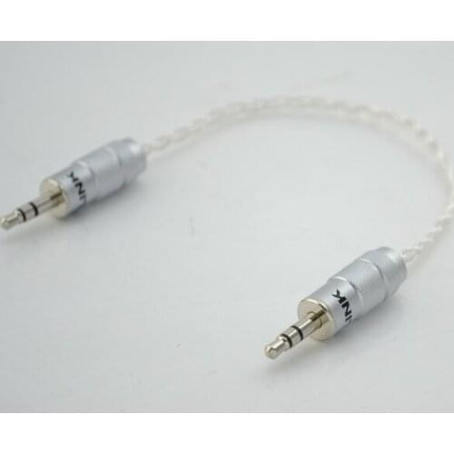 High Performance New 3.5mm 3 Pole Male to Male Record Car aux Audio Cord headphone connect Cable