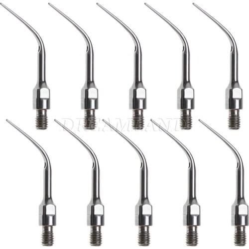 10pcs Dental Ultrasonic Piezon Scaler Perio Tips PS3 fit SIRONA Scaler Handpiece