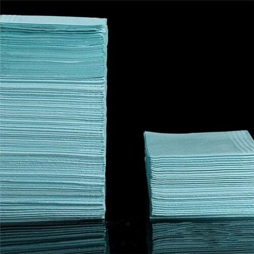 125 Pieces Absorbent Tattoo Table Cloth Disposable Tattoo Cloth Towel Cleaning Pad Waterproof Medical Paper Table Cloth