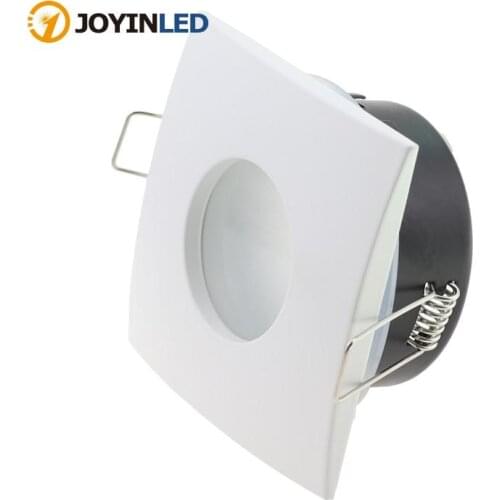 2pcs/lot High Quality 70mm Cutout LED Halogen Bulbs Downlight Frame Surface GU10 Mr16 Downlight Fixture Led Recessed Fitting