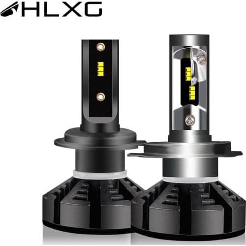 H7 Led H4 360 Degree with ZES LED H1 Lampada Bulb HB3 9005 9006 HB4 Fog Light 5000K Neutral 12000LM H8 H11 hlxg 2pcs