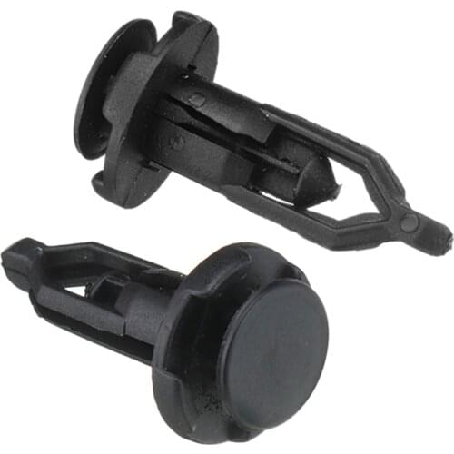 50pcs 9mm Fender Fastener Clips Bumper Rivet Retainer Fixed Clamps For Toyota Prado Corolla RAV4