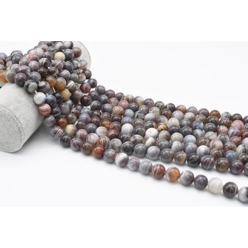 8-12mm AA Natural Smooth botswanna agate energy column faceted For DIY necklace bracelet jewelry making 15 "free delivery