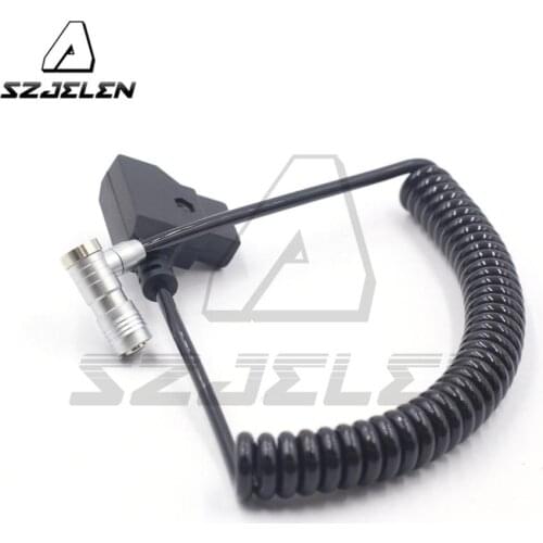 PORTKEYS BM5 Power Cable,Anton Bauer Power D-TAP to 4 pin female connector Right angle Power Cable For PORTKEYS BM5