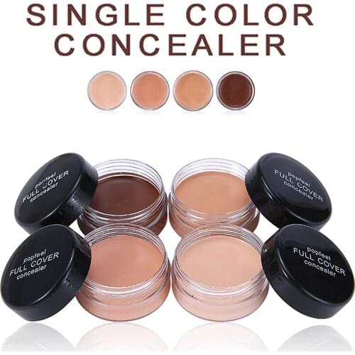 Face Concealer Tattoo Full Coverage Skin Scar Birthmark Waterproof Concealer Cream Waterproof For Dark Circles Freckles Covering