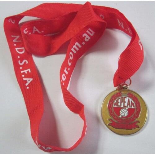 China factory direct sales medal ribbon does not have the minimum order quantity volleyball medal k200180