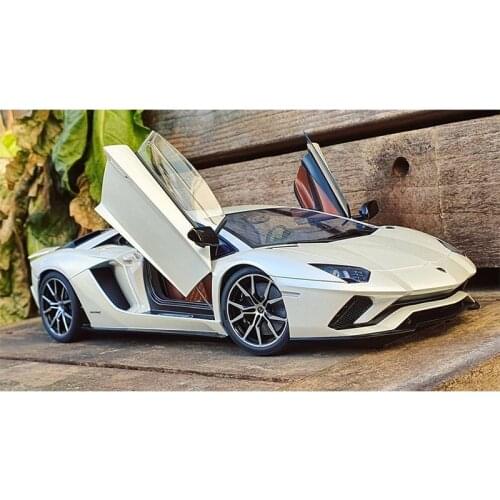 WELLY 1:24 Lamborghini LP700-4 car alloy car model simulation car decoration collection gift toy Die casting model Kids Gifts