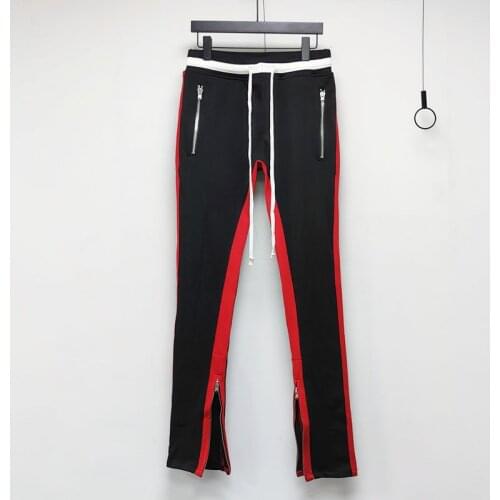 Owen Seak Men Casual Harem Pants Gothic Men Clothing Cargo High Street Sweatpants Autumn Men Calf-Length Pant Black Pants