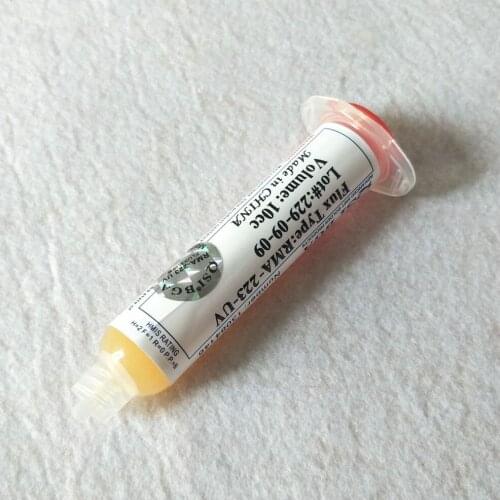 5pcs DIY Soldering Paste No-Clean Solder Soldering Paste 10cc Flux Grease RMA223 RMA-223 RMA-223-UV for LED BGA SMD PGA