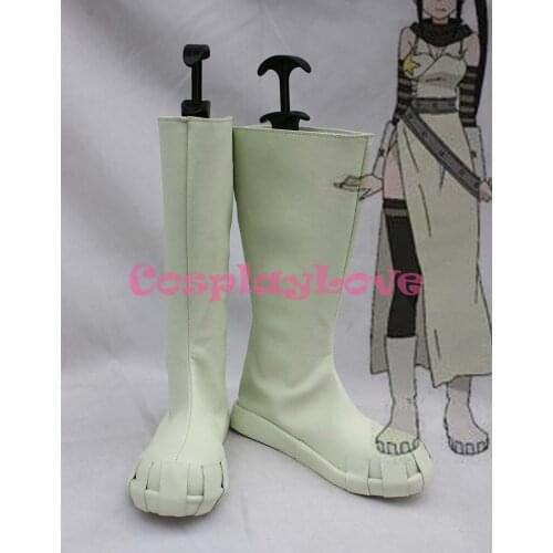 Soul Eater Tsubaki Nakatsukasa Cosplay Shoes Boots Hand Made Custom-Made For Halloween Christmas Festival Birthday CosplayLove