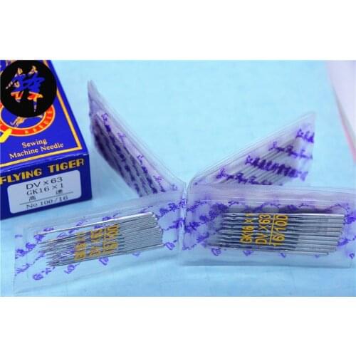GK * 16 100/16# three-needle five line stretch covering stitch sewing machine needle sewing needle small square head