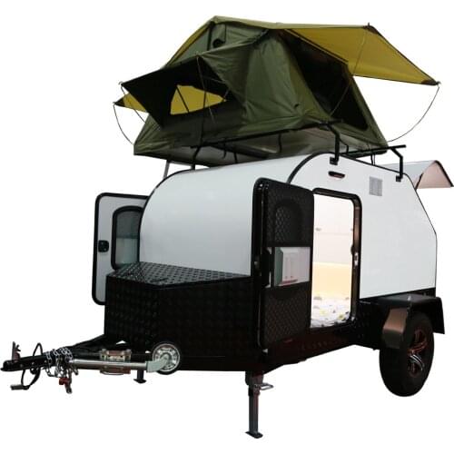 Unique Popular Off Road Travel Trailer Caravan Wild Camping Trailer with CE Certification