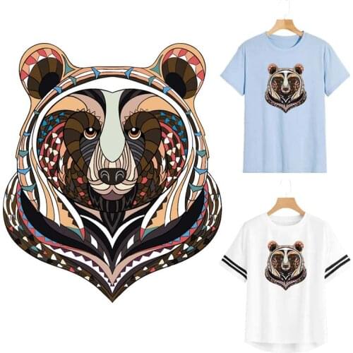 Vintage Thermo Patch Clothes Decoration New Design Diy Accessory Washable Print On T-Shirt Fabric Patches