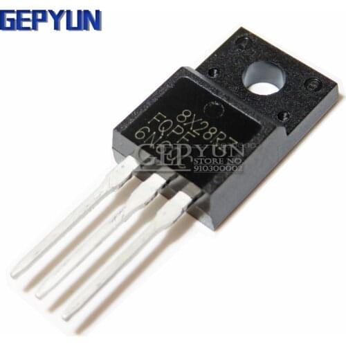 10PCS FQPF6N60C TO-220 6N60C 6N60 TO220 FQPF6N60 Gepyun