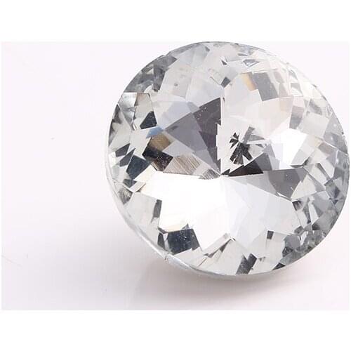 50000PCS/LOT)20MM DIY Crystal Buttons +(20000PCS/LOT) 20MM Cast Mould Metal Base For Crystal Button