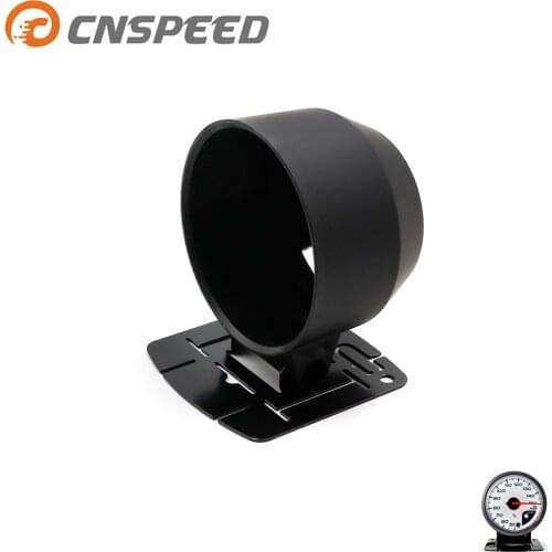 CNSPEED Black Gauge Pod Bracket 60mm Rcing Gauge Pod Gauge Cap Car Meter Cap Dash Pod Mount Holder Plastic Gauge Pods YC100211