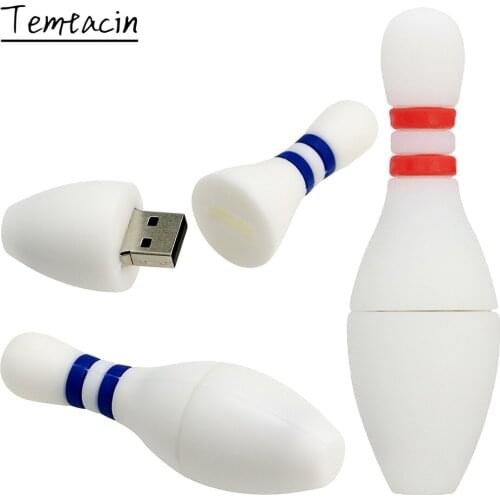 Cle USB 2.0 Pen Drive Bowling Ball Model 8GB 16GB 32GB 64GB 128GB 256GB Usb Flash Drive Memory Stick Memoria USB Stick Pendriver