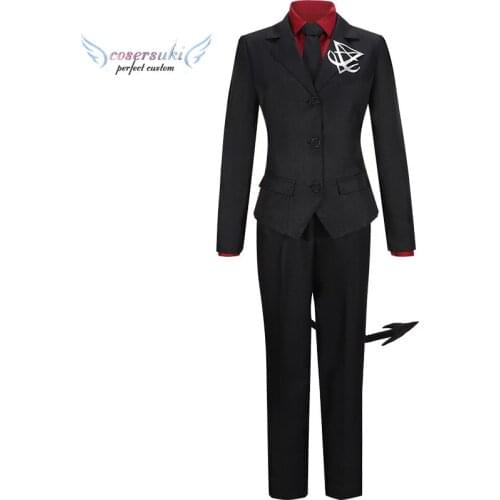 Helltaker Cerberus male and female Cosplay Costume Halloween Carnival Costume