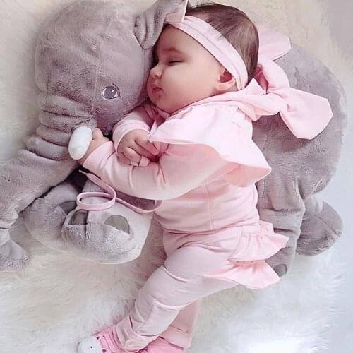 Toddler Kids Baby Girls 2 Pieces Clothes Set Pink Ruffle Hoodies Tops Pants Tracksuit Outfits Clothes 0-24M