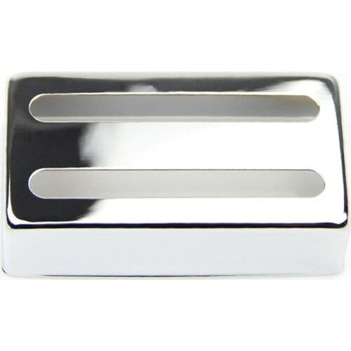 Humbucker Pickup Cover Two-line For Electric Guitar Silver